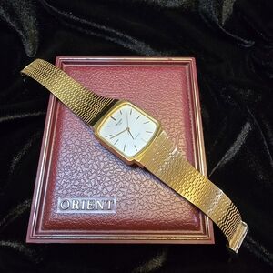 Orient VX Gold Tone Men's Watch